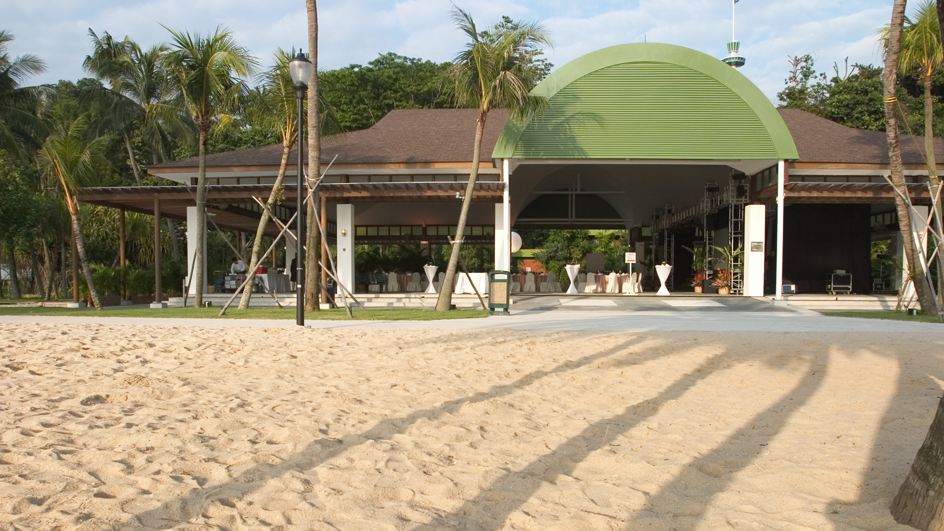 siloso beach resort wedding